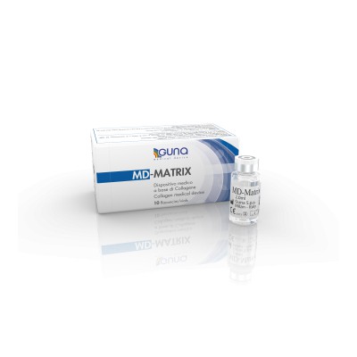 MD-MATRIX 2 ml x 10 amp. / KOLAGEN + 2 maseczki FFP2